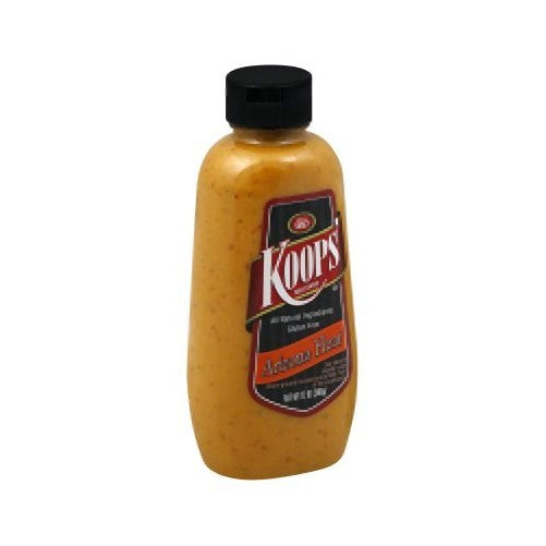 Koops Arizona Heat Mustard, 12-Ounce Bottles (Pack of 12)
