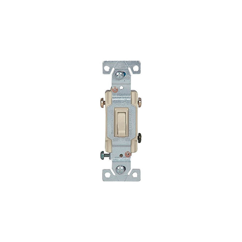 COOPER WIRING 1303V Toggle Switch, Ivory