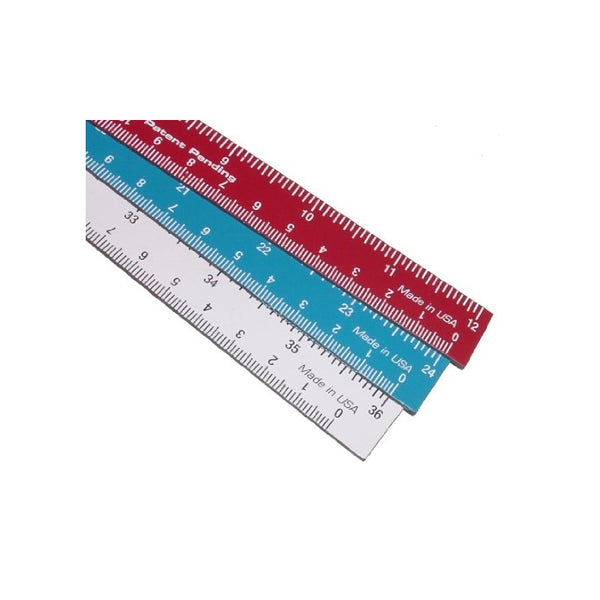 Motor Guard MR-3 Magna Rule Flexible Magnetic Ruler (Assorted 3-Pack)