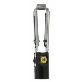 Leviton 10026 Candelabra Base, Phenolic Lampholder, Black