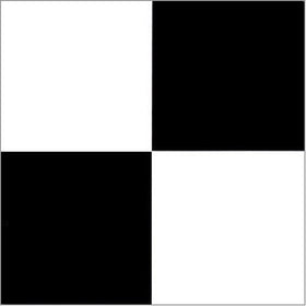 Home Dynamix 10015 Dynamix Vinyl Tile, 12 by 12-Inch, Black and White, Box of 20