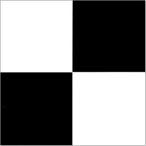 Home Dynamix 10015 Dynamix Vinyl Tile, 12 by 12-Inch, Black and White, Box of 20