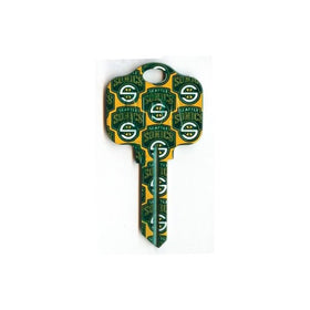 Seattle Supersonics Kwikset KW1 House Key Sonics