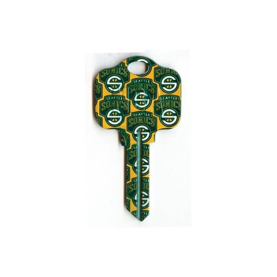 Seattle Supersonics Kwikset KW1 House Key Sonics