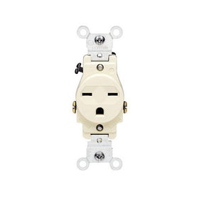 Leviton S01-5029-0is Straight Blade Single Receptacle
