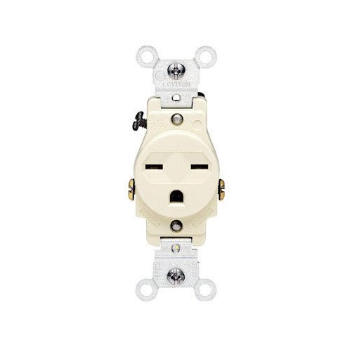 Leviton S01-5029-0is Straight Blade Single Receptacle