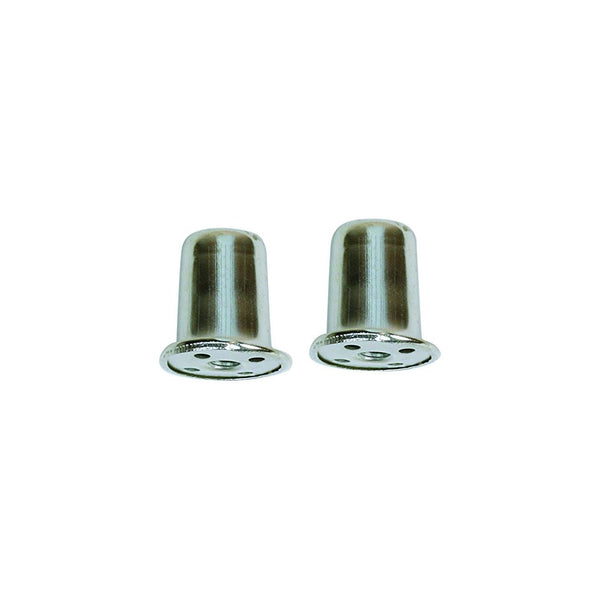 Finial Top Hat 1in Nickel Fin