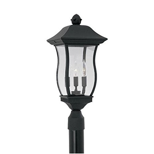 Designers Fountain 2726-BK Chelsea 9 Inch Post Lantern