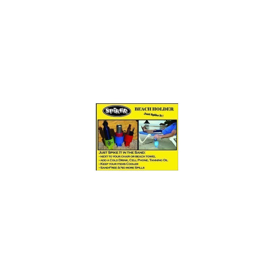 SPIKER 40901-12 Beach-Holder (12 Pack), Blue/Red/Yellow