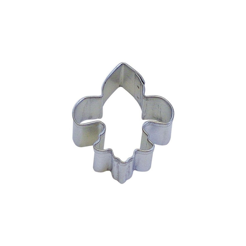 Miniature Fleur D Lis Tin Cookie Cutter 1.75" M1651