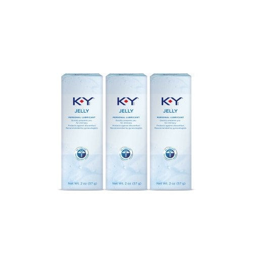 K-Y Jelly Personal Lubricant, 2 oz. (Pack of 3)