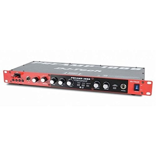 DJTECH PREAMP1800 8-Channel Preamplifier with 2-In/2-Out USB Interface