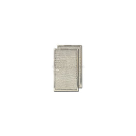Aluminum Range Hood Filter - 6-5/8" X 11-5/8" X 3/8" Pull Tab, Center - Long Side