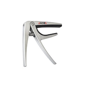 Aroma AC-03 Premium Metal Ukulele Capo for Ukulele, Color Silver