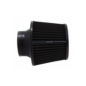Spectre Performance 9131 Universal Clamp-On Air Filter: Round Tapered; 3 in (76 mm) Flange ID; 6.5 in (165 mm) Height; 6 in (152 mm) Base; 4.75 in (121 mm) Top