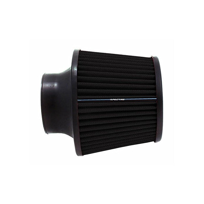Spectre Performance 9131 Universal Clamp-On Air Filter: Round Tapered; 3 in (76 mm) Flange ID; 6.5 in (165 mm) Height; 6 in (152 mm) Base; 4.75 in (121 mm) Top