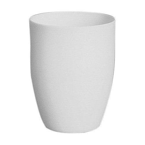 CoorsTek 65505 High-Alumina High Form Crucible, 100mL Capacity, 58mm OD, 61mm Height