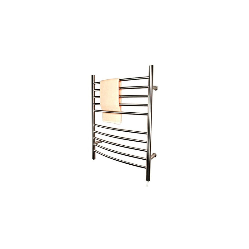 Amba RWP-CB Radiant Plug-In Curved Towel Warmer, Brushed