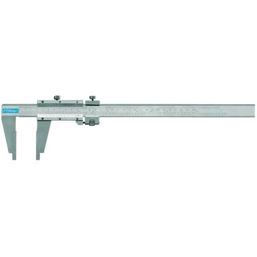 Fowler 52-085-024 Stainless Steel Master Vernier Caliper with Stain Chrome Finish, 24"/600mm Measuring Range, 0.001"/0.02mm Graduation