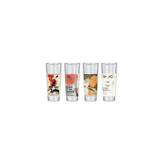 Star Trek The Original Series Fine Art Shot Glasses Set #7 of 20 (Set of 4)