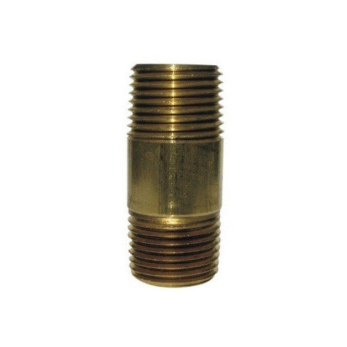 Jmf Nipple 3/4 " X 6 " Red Brass Bulk