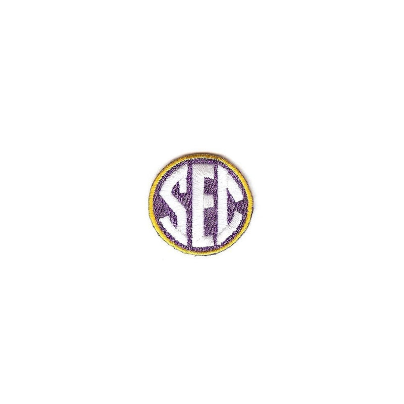 SEC Conference Team Jersey Uniform Patch LSU Tigers