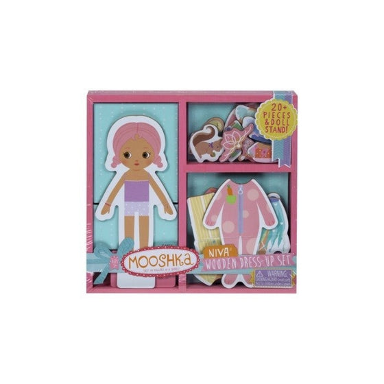 Mooshka Wooden Dress-Up Set