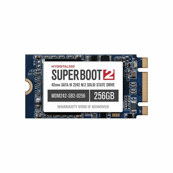 MyDigitalSSD 256GB Super Boot 2 (SB2) 42mm M.2 2242 NGFF SATA III (6G) SSD Solid State Drive (256GB 2242)