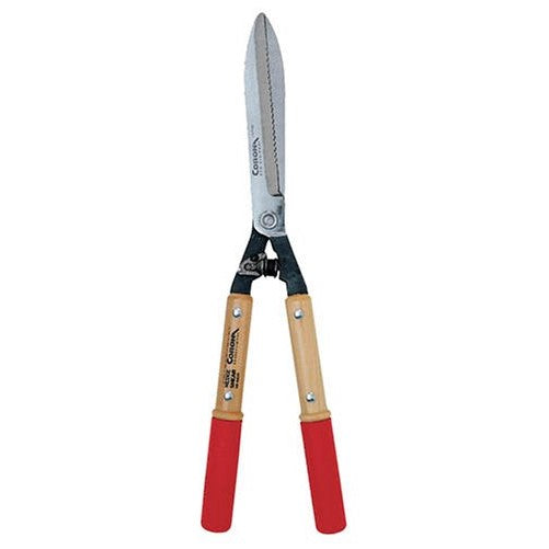 Corona Clipper 8-Inch Serrated Hedge Shear With Wood Handles & Non-Slip Grips HS 6920