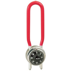 Master Lock Padlock, Standard Dial Combination Lock with Adjustable Shackle, 1-7/8 in. Wide, 1517D