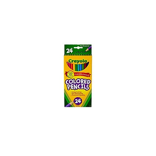 Crayola 24 Ct Colored Pencils, Assorted Colors