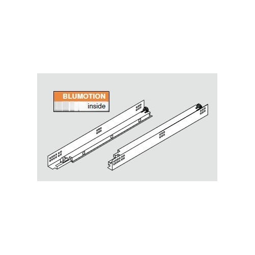 Blum Inc. 562H5330C Tandem Plus Full Extension Drawer Slides for 21" Drawer Length, Zinc Coated