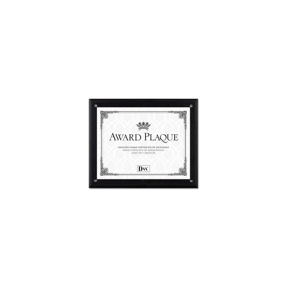 Award Plaque with Acrylic Cover for Up to 8-1/2 x 11 Insert