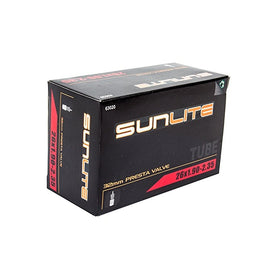 Sunlite Standard Presta Valve Tubes, 26 x 1.90 - 2.35" / 32mm, Black