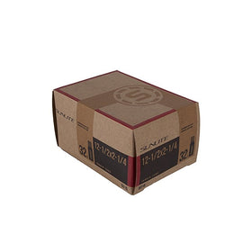 Sunlite Standard Schrader Valve Tubes, 12.5 x 2.25" / 32mm Valve, Black