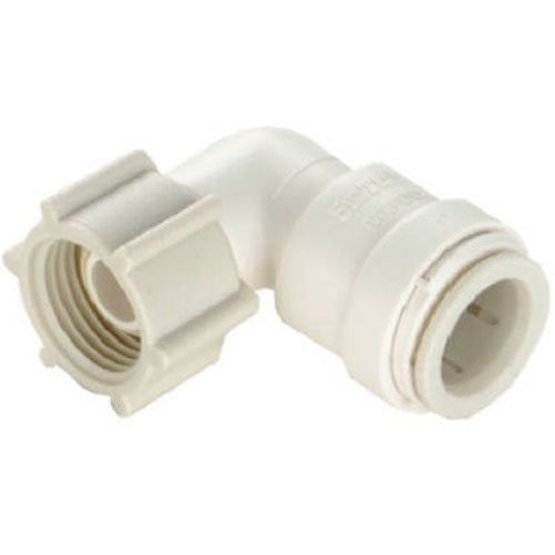 WATTS BRASS & TUBULAR P-436 3/8x1/2 Fem Swivel Elbow