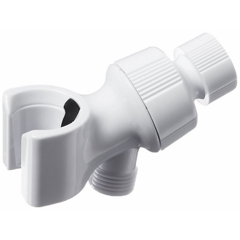 DELTA FAUCET 640508 Master Plumber White Shower Arm Mount