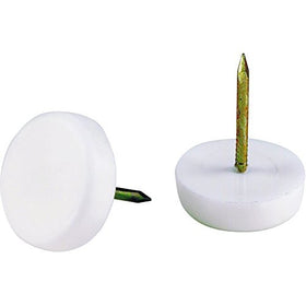 Shepherd Hardware 9144 3/4-Inch Furniture Tack Glides, 4-Pack