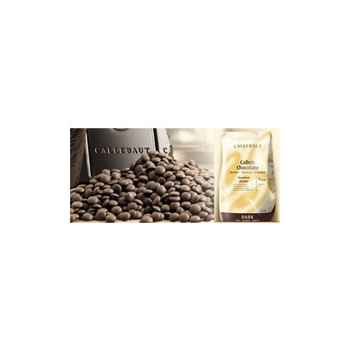 Callebaut Dark Callets 53.8 %(2 lb)