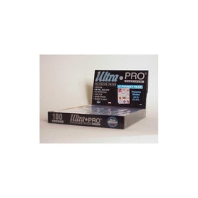 Ultra Pro 12-Pocket Platinum Page with 2-1/4" X 2-1/2" Pockets 100 ct.