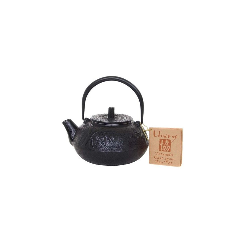 Old Dutch Purity Matte Black Cast Iron Teapot, 20 Ounce