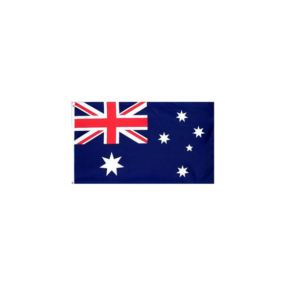 Anley Fly Breeze 3x5 Foot Australia Flag - Vivid Color and UV Fade Resistant - Canvas Header and Double Stitched - Australian National Flags Polyester with Brass Grommets 3 X 5 Ft