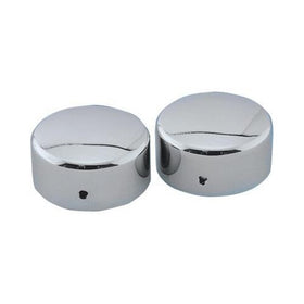 Show Chrome Fork Cap Covers - Blunt 62-101