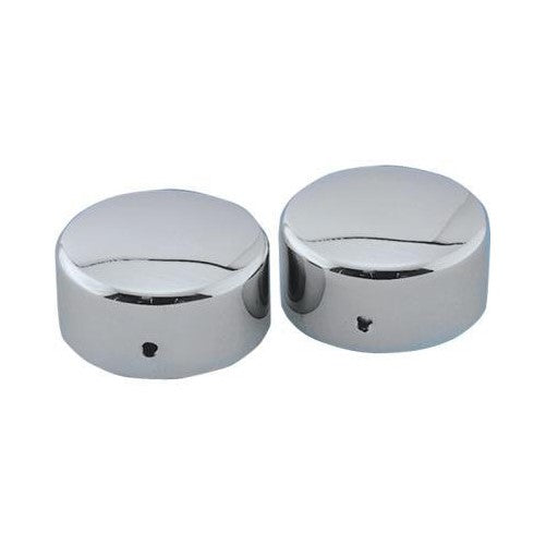 Show Chrome Fork Cap Covers - Blunt 62-101