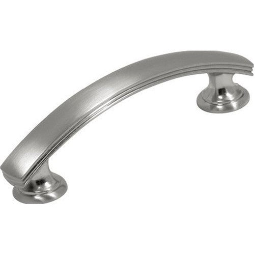 Hickory Hardware P2143-SN 3-Inch American Diner Pull, Satin Nickel