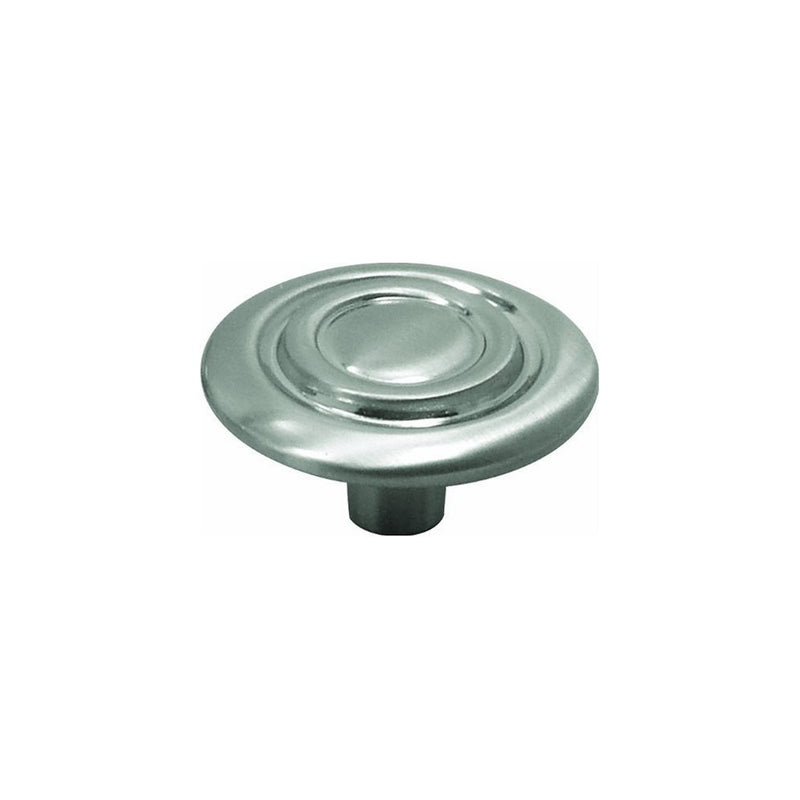 Hickory Hardware P121-SN 1-3/8-Inch Cavalier Knob, Satin Nickel