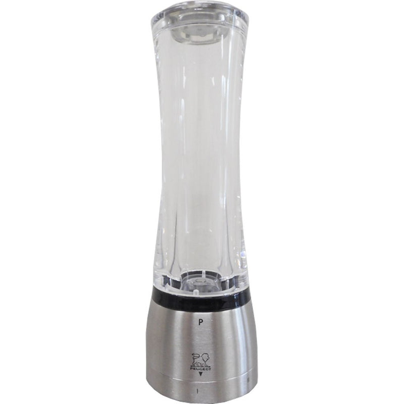 Peugeot 25441 Daman U'Select Shaftless 8.25 Inch Pepper Mill, Stainless Steel