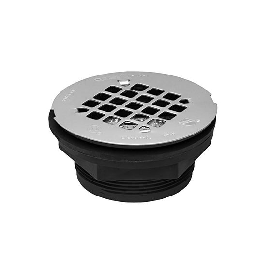 Oatey 42084 101 PNC ABS NO-CALK Shower Drain with Stainless Steel Strainer, 2-Inch