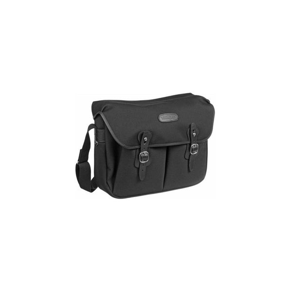 Billingham Hadley Shoulder Bag Large (Black with Black Leather Trim)