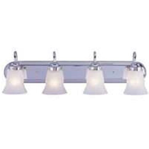 Boston Harbor RF-V-027-CH-3L 4-Light Vanity Fixture, Chrome